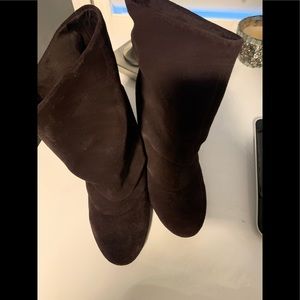 Naughty monkey bootie in brown suede